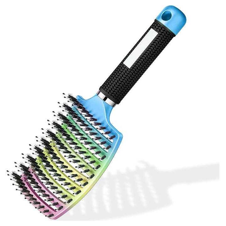 Staart- en manen antiklitborstel (multicolor)