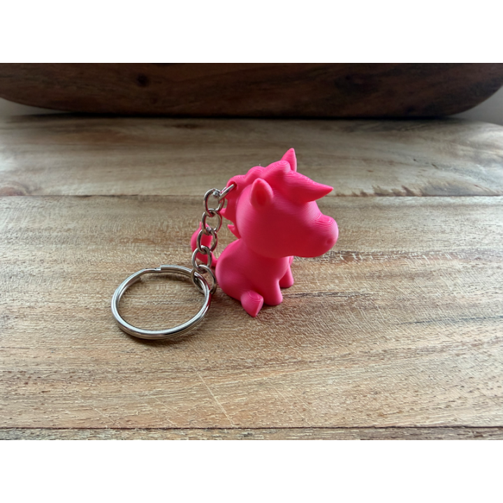 Sleutelhanger met zittend paardje
