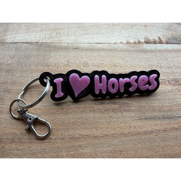 I love horses roze