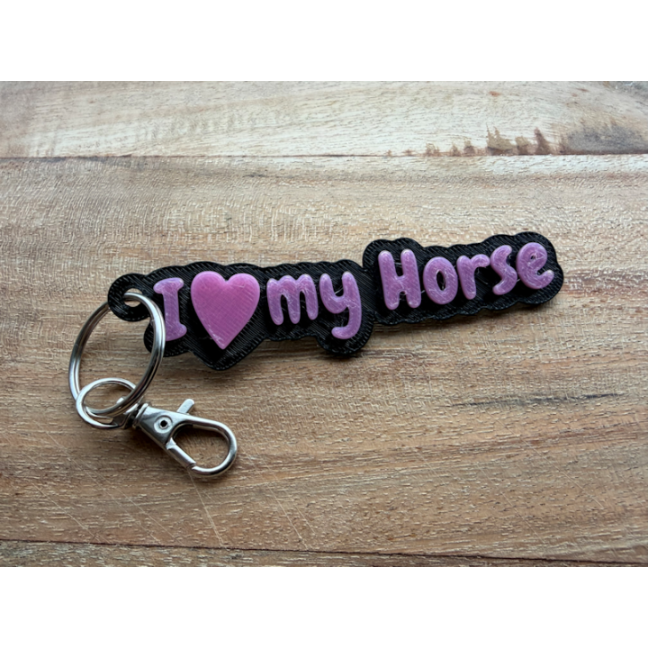 I love my horse roze