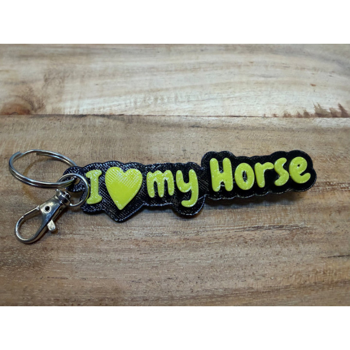 I love my horse geel