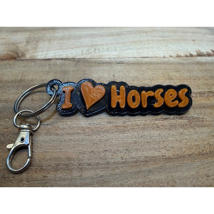 I love horses oranje