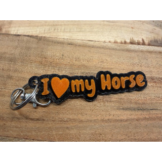 I love my horse oranje