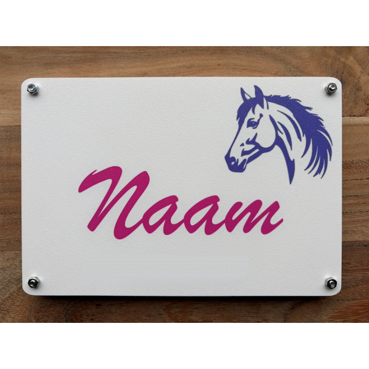 Je eigen naambord